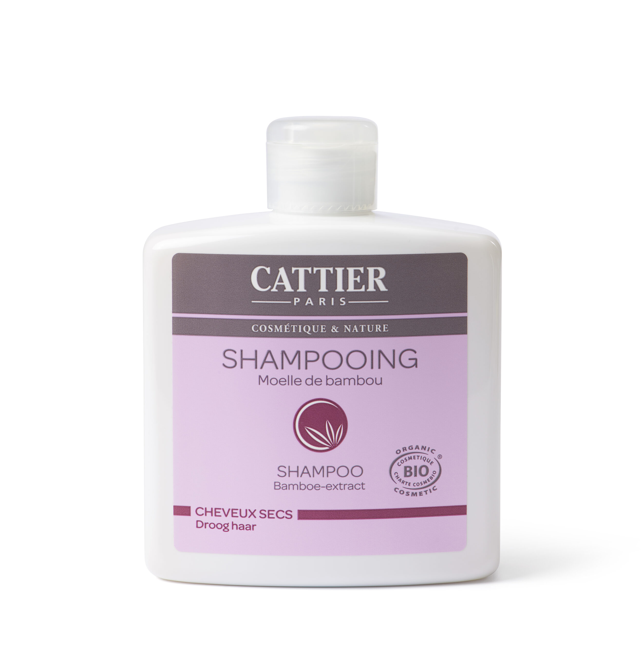 Shampoo droog haar bamboe 250 ml Cattier