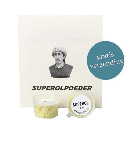 Superol poeder potje 3 gram (Oxychinolinesulfaat)