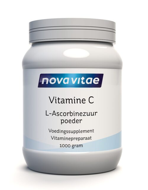 Vitamine C ascorbinezuur poeder 1000 gram Nova Vitae