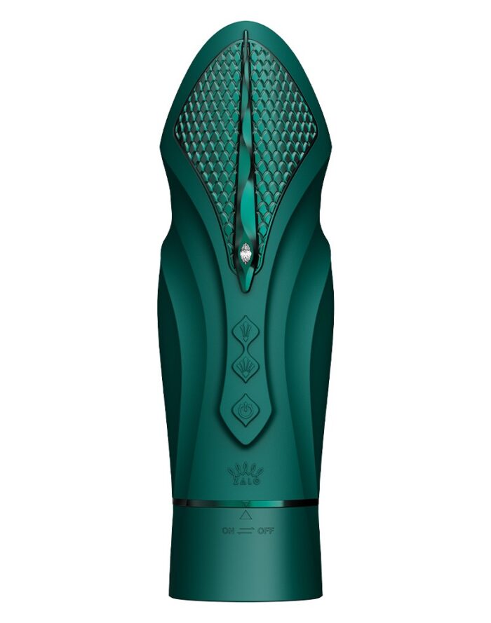 ZALO - Sesh Verwarmende Vibrator met Afstandsbediening Groen