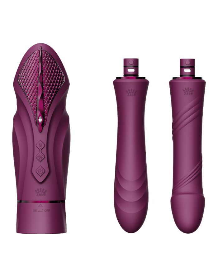 ZALO - Sesh Verwarmende Vibrator met Afstandsbediening Paars