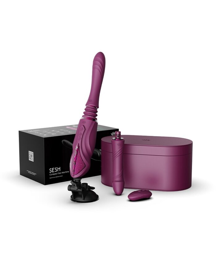 ZALO - Sesh Verwarmende Vibrator met Afstandsbediening Paars