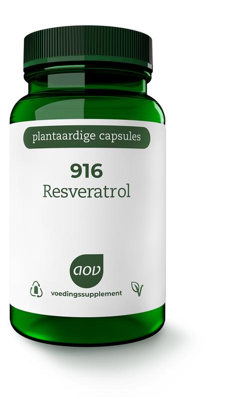 916 Resveratrol 60 capsules AOV