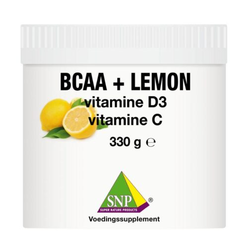 BCAA lemon Vit D3 Vit C 330gr SNP