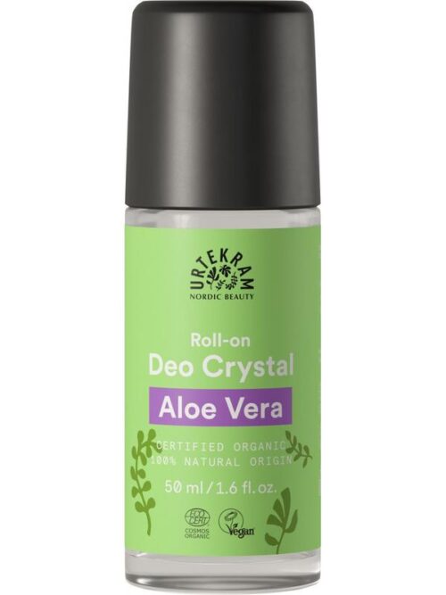 Deodorant crystal roll on aloe vera 50 ml Urtekram