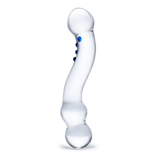 Glas - Curved G-Spot Glazen Dildo