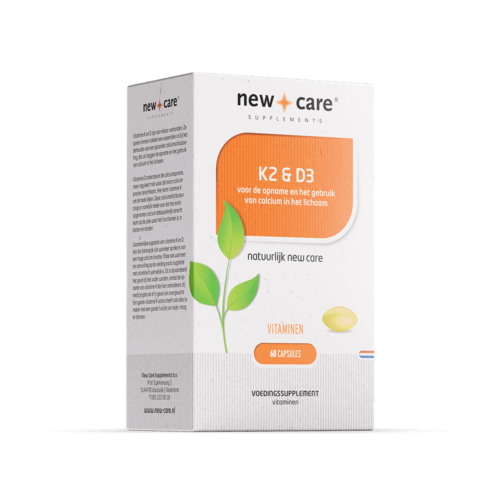 K2 & D3 60 capsules New Care