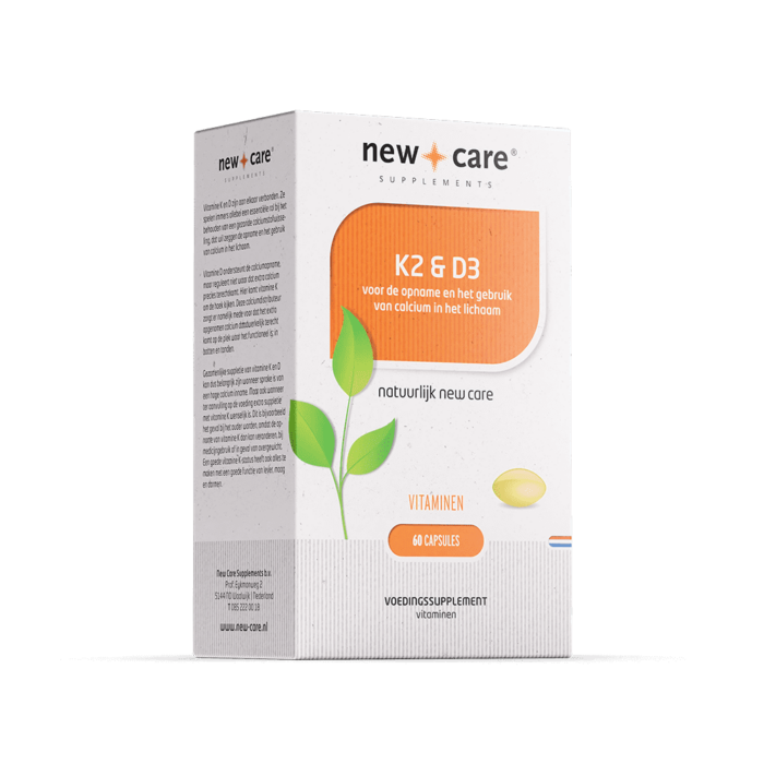 K2 & D3 60 capsules New Care