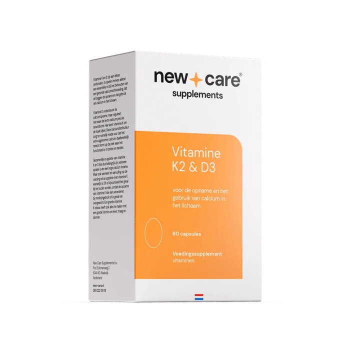 K2 & D3 60 capsules New Care