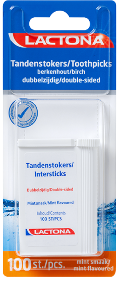 Tandenstokers intersticks 100 stuks Lactona