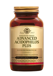 Advanced Acidophilus Plus 120 plantaardige capsules Solgar