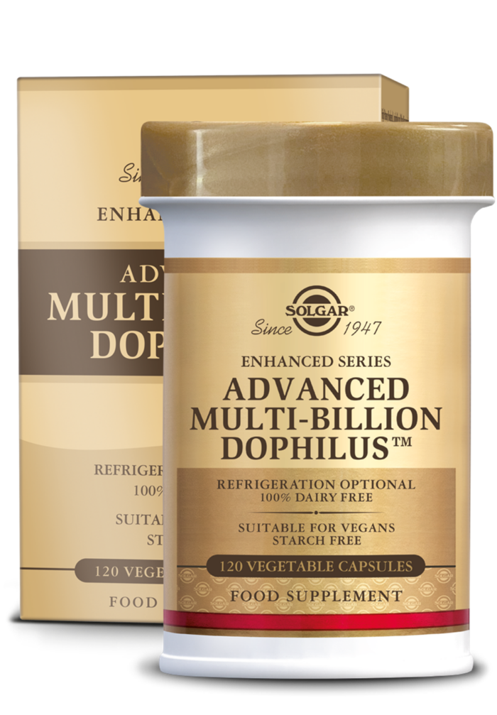 Advanced Multi-Billion Dophilus 120 plantaardige capsules Solgar