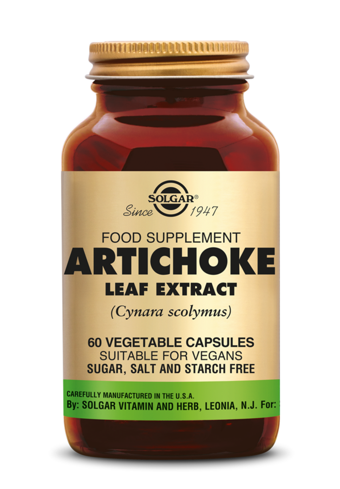 Artichoke Leaf Extract 60 plantaardige capsules Solgar