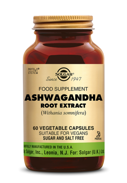 Ashwagandha Root Extract 60 plantaardige capsules Solgar