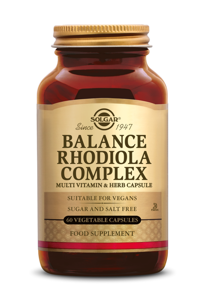 Balance Rhodiola Complex 60 plantaardige capsules Solgar