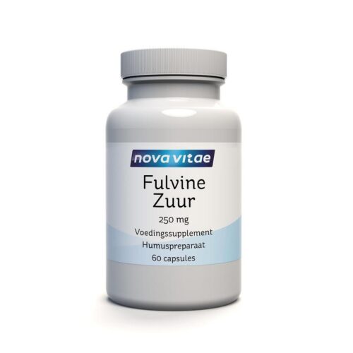 Fulvinezuur 250mg 60 vegi-caps Nova Vitae