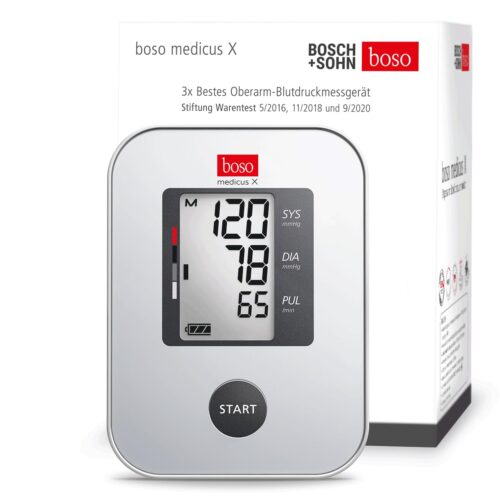 Bloeddrukmeter bovenarm BoSo medicus X 1 stuks (Bosch + Sohn)