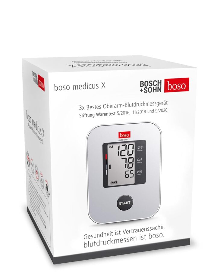 Bloeddrukmeter bovenarm BoSo medicus X 1 stuks (Bosch + Sohn)