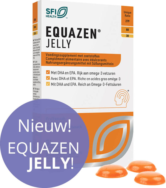 Equazen Jelly omega 3- & 6-vetzuren 30 stuks Equazen