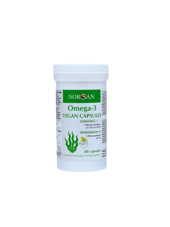 Omega-3 Vegan Capsules 80 v-caps Norsan